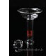 KAYA Shisha Glas-Einlochkopf mit Glas-Mod