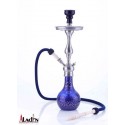 Aladin Mumbai Shisha 64cm Blue-Silver