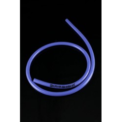 Kaya Shisha Silikonschlauch Blau Logo 150 cm