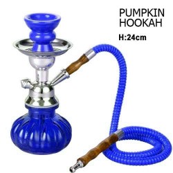 Pumpkin Shisha 23cm blau