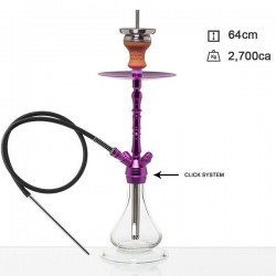 DUD Shisha Alpha Click 64cm purple