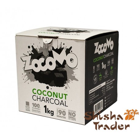 ZocoMo Premium Kokos Naturkohle 1Kg