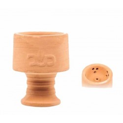 Dud Clay Bowl Tonkopf Natural 4x3Loch
