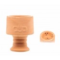 Dud Clay Bowl Tonkopf Natural 4x3 Loch