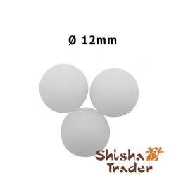 Ventilkugel Glas matt 12mm