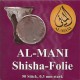 Al Mani Shisha Folie 50 Blatt 0,03mm ungelocht