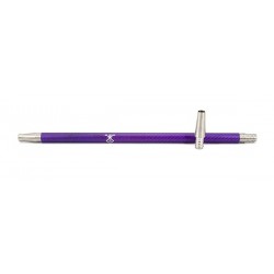 AL-MANI Shisha Mundstück Carbon Purple L 38 cm