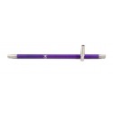 AL-MANI Shisha Mundstück Carbon Purple L 38 cm