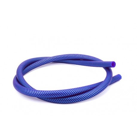 AL-MANI Silikonschlauch Carbon blau