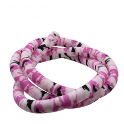 SM Silikonschlauch 150cm Camouflage Pink