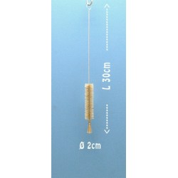 Reinigungsbürste Naturfaser mit Kopfbündel Länge ca. 30 cm