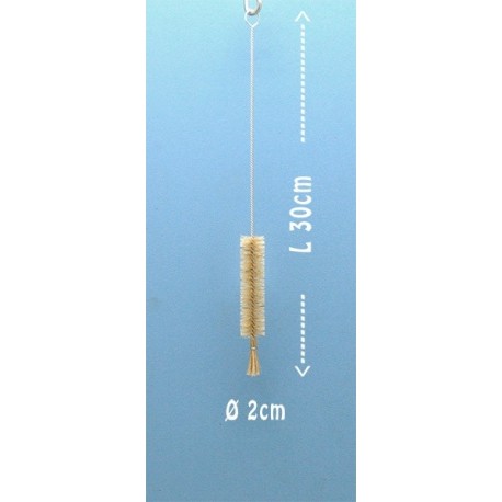 Reinigungsbürste Naturfaser mit Kopfbündel Länge ca. 30 cm