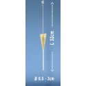 Reinigungsbürste Naturfaser 0,5-3 cm konisch Gesamtlänge ca. 33 cm