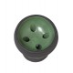 Al-Mani Shisha Steinkopf Opal-Edition 4 Loch Black Green