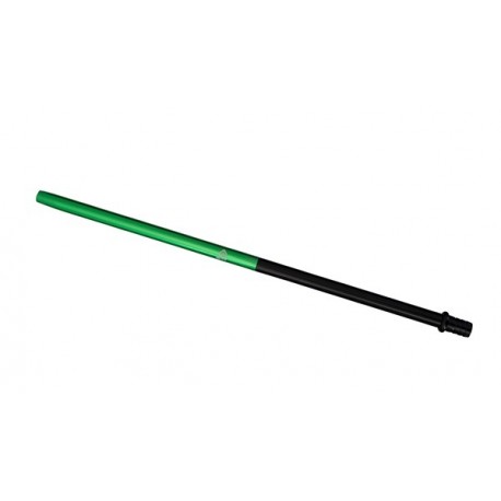 AL-MANI Shisha Alu-Slim Mundstück 50-50 Black-Green L 40cm