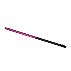 AL-MANI Shisha Alu-Slim Mundstück 50-50 Black-Pink L 40cm