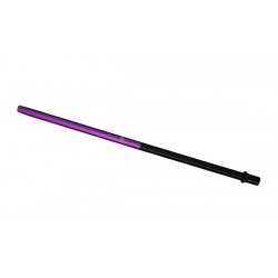 AL-MANI Shisha Alu-Slim Mundstück 50-50 Black-Purple L 40cm