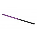 AL-MANI Shisha Alu-Slim Mundstück 50-50 Black-Purple L 40cm