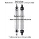 Kaya PNX Sphere Base-Adapter für Glasrauchsäulen Chrom