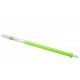 AL-MANI Shisha Mundstück Glas Neon Green n White 40cm