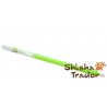 AL-MANI Shisha Mundstück Glas Neon Green n White 40cm