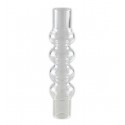 Kaya Ersatz Glasrauchsäule Small Bubbles Clear für Kaya Shisha PNX
