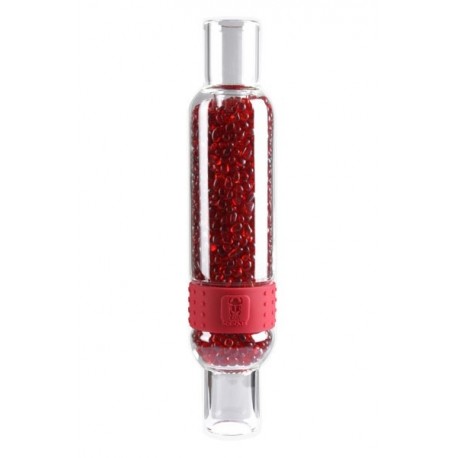 Kaya Ersatz Glasrauchsäule Pearls Red