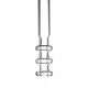 Kaya Shisha La Coppa Ersatz Glas-Tauchrohr Diffusor 37 cm