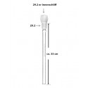 Kaya Shisha La Coppa Ersatz Glas-Tauchrohr 33 cm