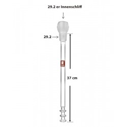 Kaya Shisha La Coppa Ersatz Glas-Tauchrohr Diffusor 37 cm