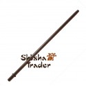 Caesar Shisha Slim Fine Mundstück Brown matt 42 cm